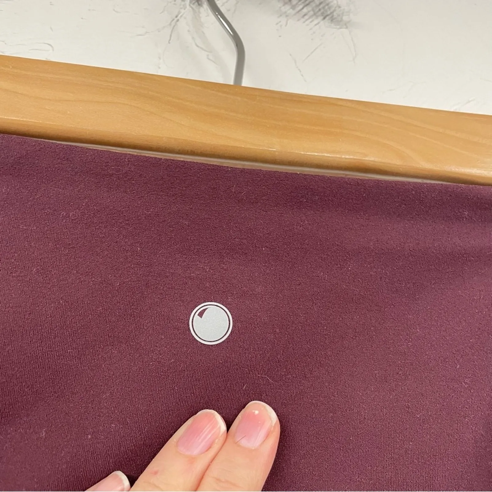 Yogalicious Lux Burgundy High Rise Full Length Leggings XS Athletic Yoga Pants - Image 5