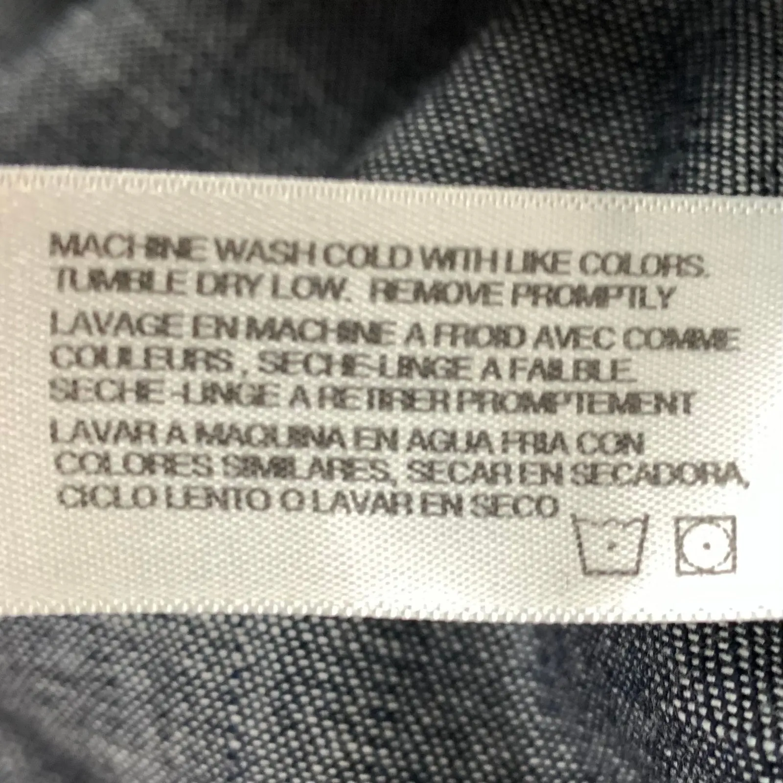 AG Adriano Goldschmied Womens Caden Denim Shirtdress Roll Tab Sleeve Blue Medium - Image 9