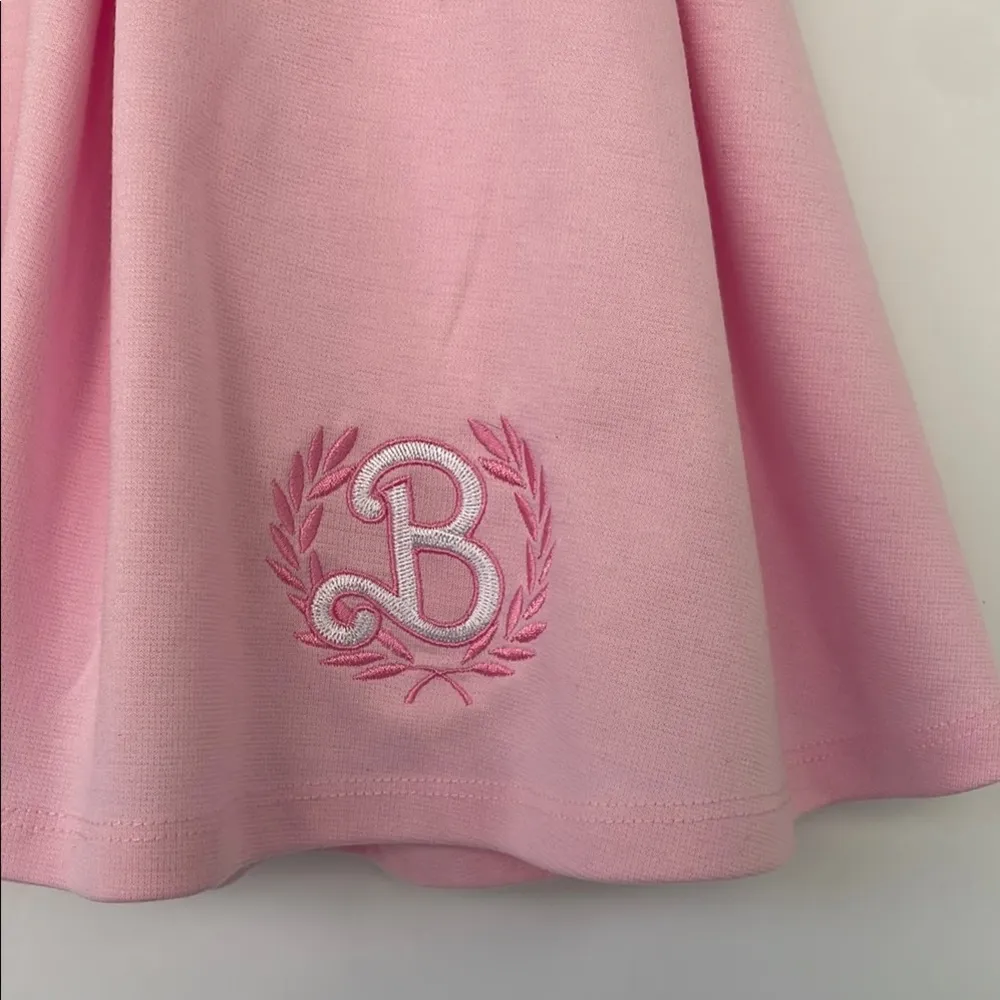 Barbie Women’s Pink Pleated Skater Tennis Mini Golf Skirt Medium - Image 5