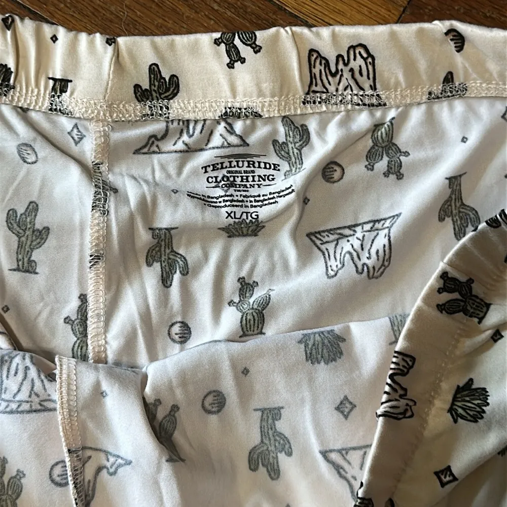 Telluride Clothing Company Women’s Desert Print Pajama Set, Boxy/Cropped Fit, XL - Image 6