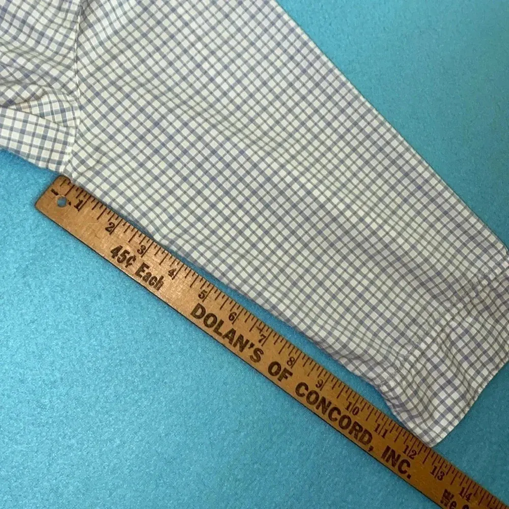 ALFRED DUNNER floral beaded embroidered textured checkered button down size 14 - Image 11