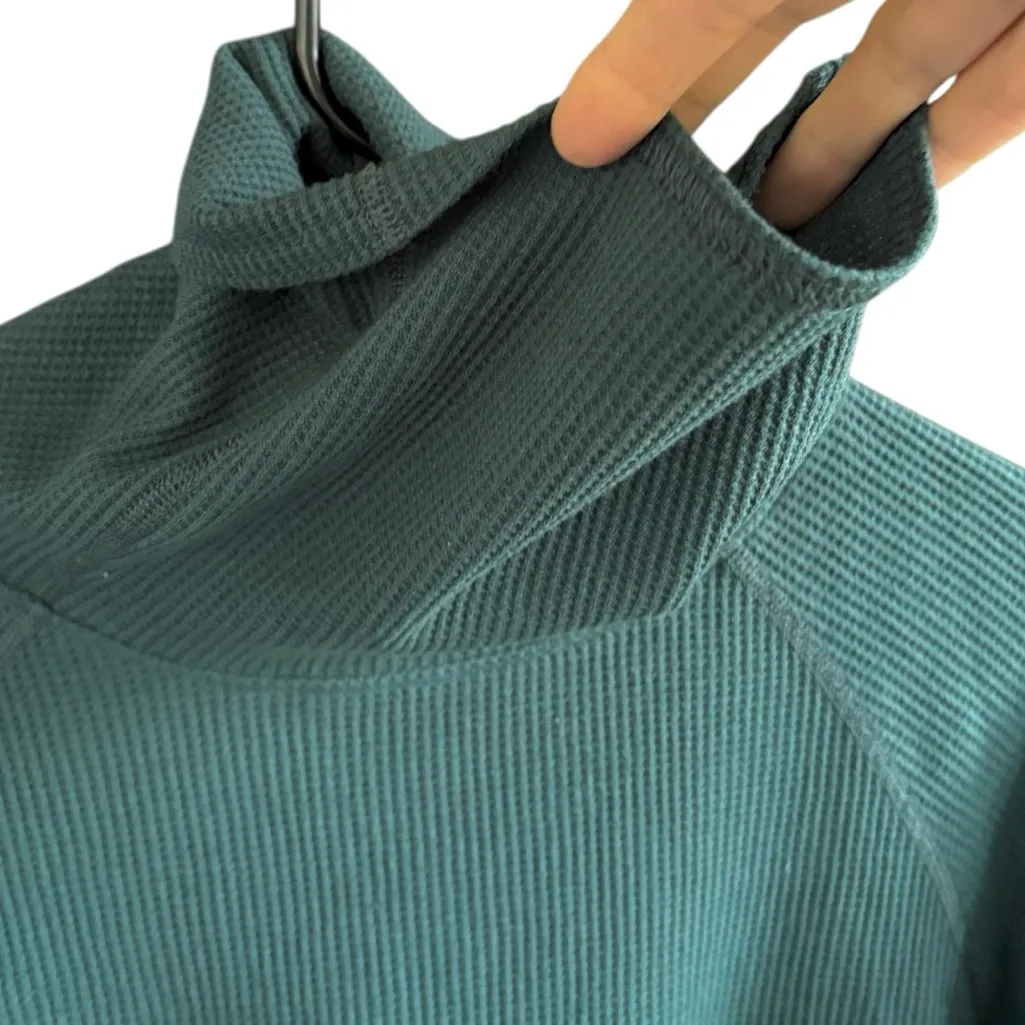 Like New Kühl Petra Thermal Turtle / Cowl Neck Top Green Size Medium Retail $69 - Image 7