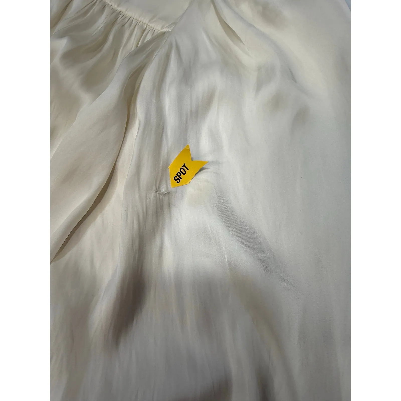 Zadig & Voltaire Tyfon Satin Blouse Size Large - Image 6