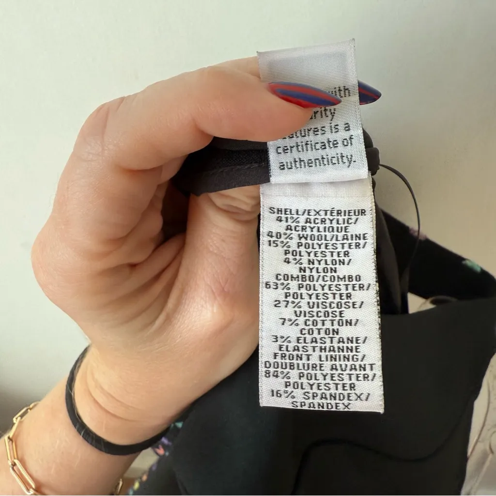 Diane von Furstenberg DVF Black Minetta Confetti Sheath Dress 8 - Image 7