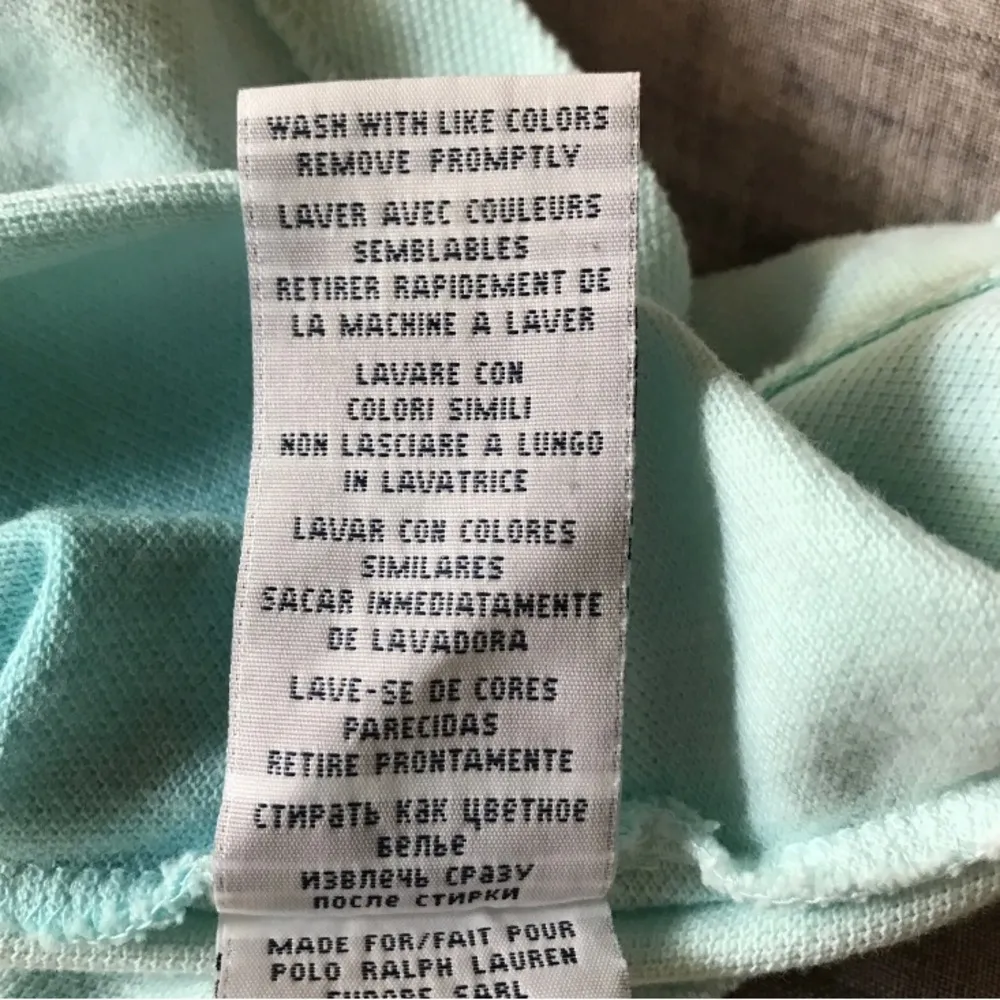 Ralph Lauren Woman’s Polo Shirt Blue Collar Short Sleeve Size M (FITS LIKE S) - Image 8