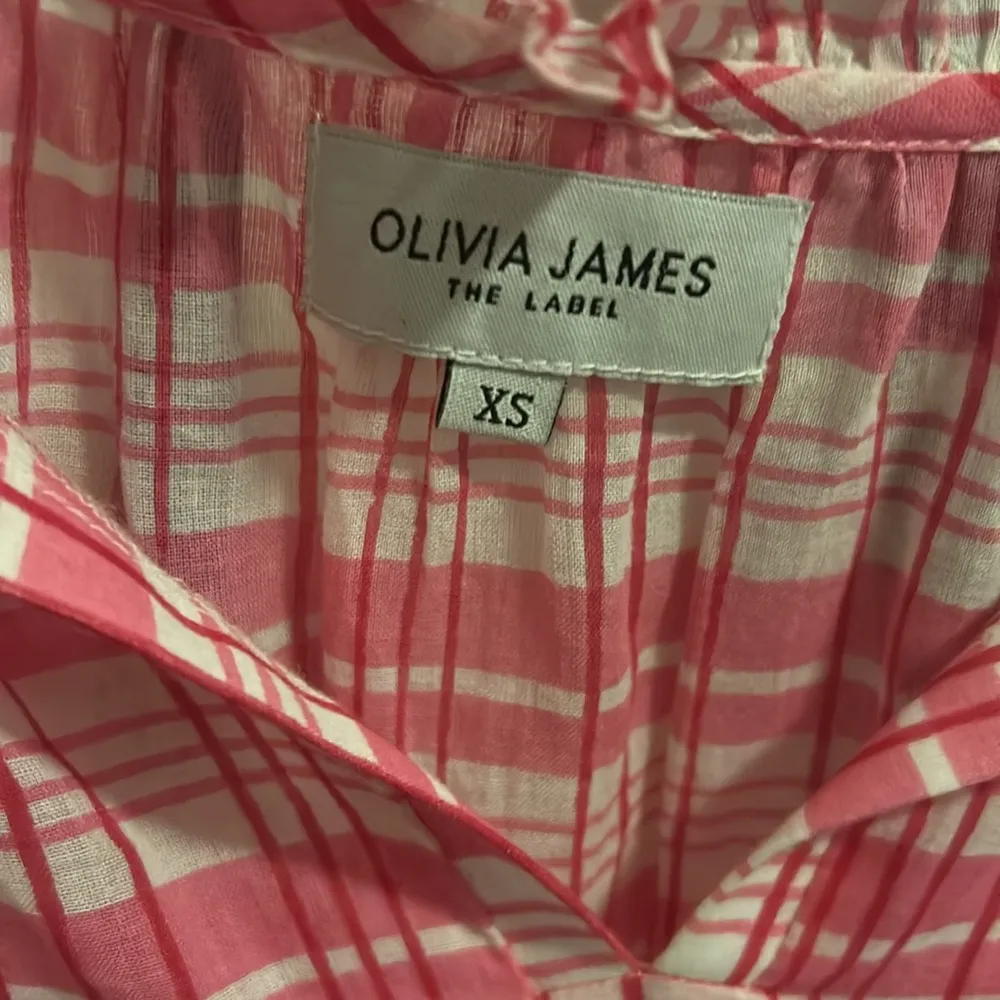 Olivia james pink and white gingham top Size XS - Image 3