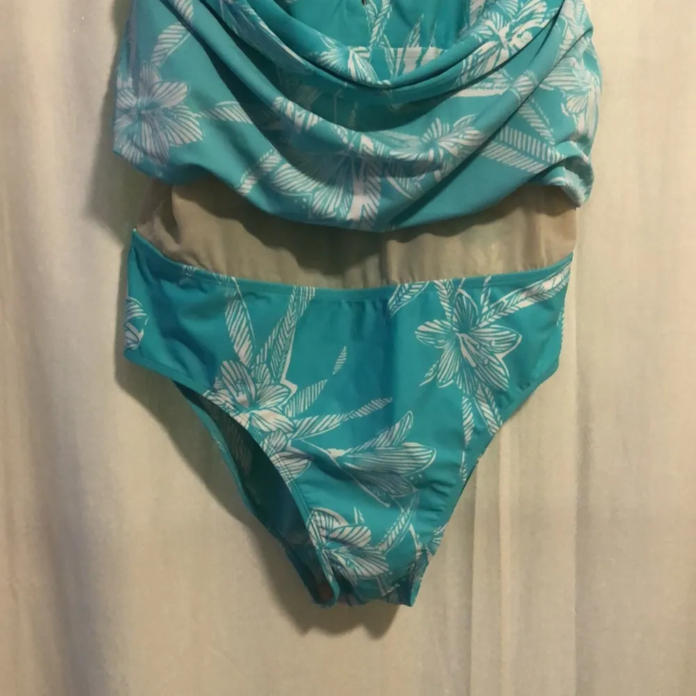 Ibiza One Piece Swimsuit, size large Blue - Image 7