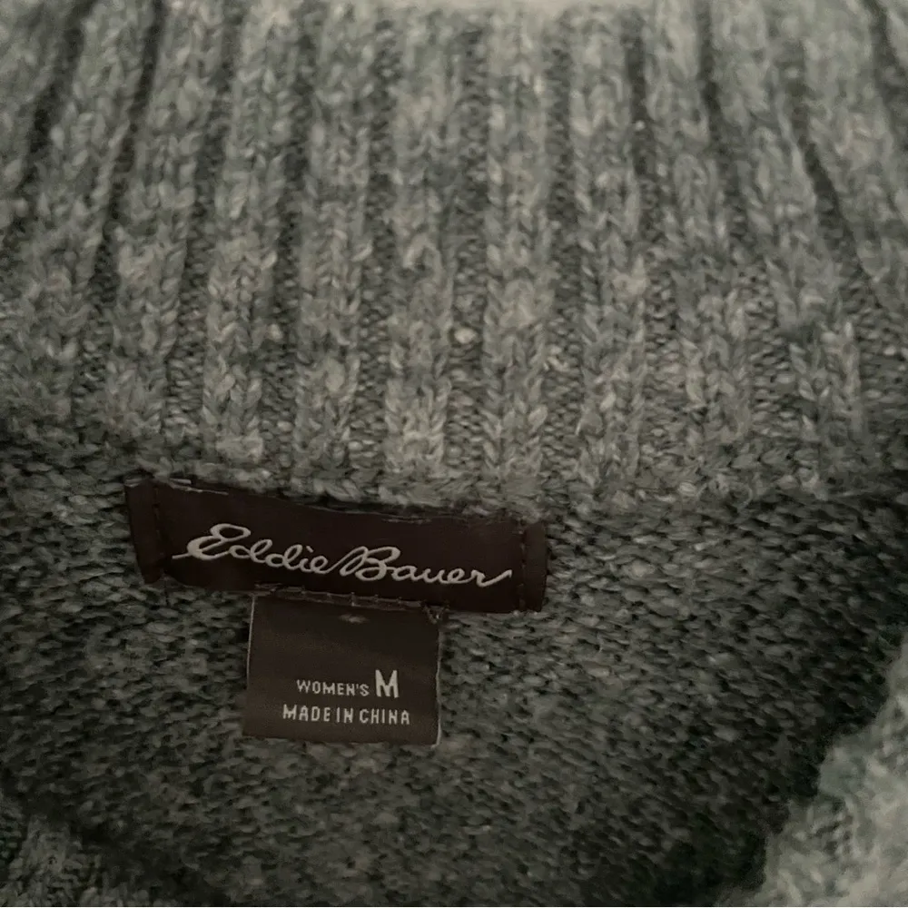 Blue Green Cozy Sweater - Image 3