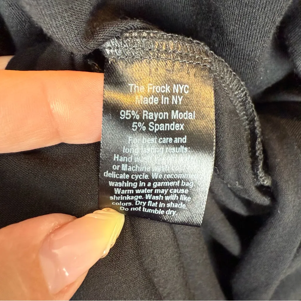 The Frock NYC Black The Band Skirt Tshirt casual everyday skirt XL - Image 4