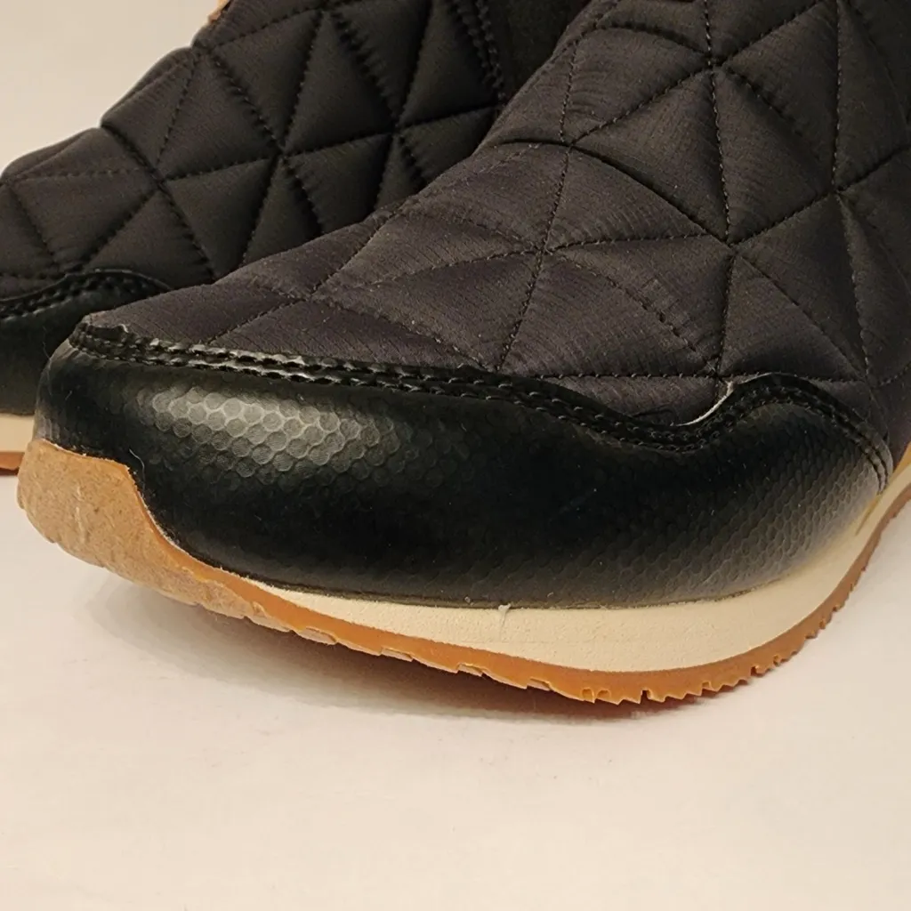 Teva ReEMBER Mid Slip-On Women’s Blue & Tan Quilted Ankle Boots Size 10 - Image 8