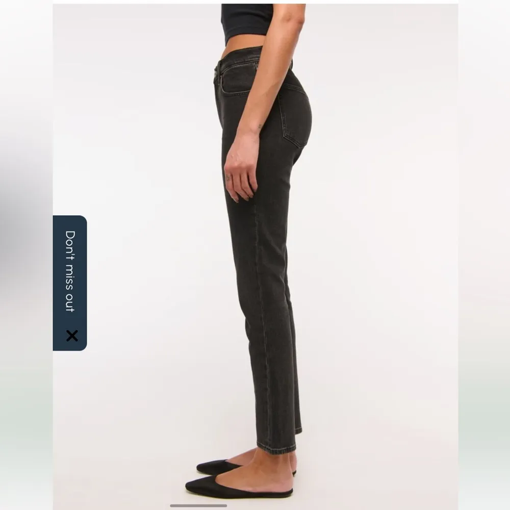 Abercrombie & Fitch The skinny high rise Women's black jeans size 28/6R. - Image 5