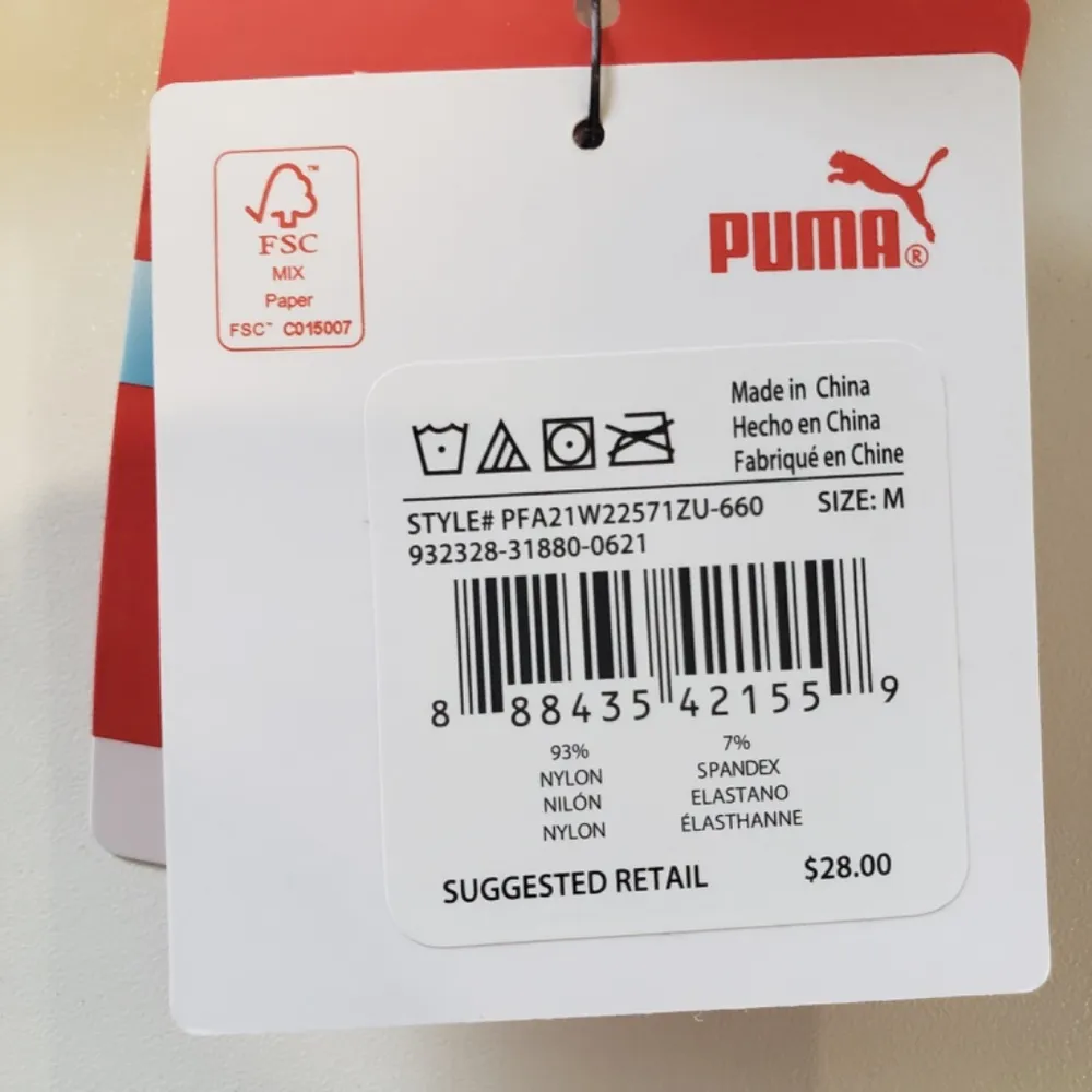 NWT Puma Seamless Sports Bra Pink size medium - Image 5