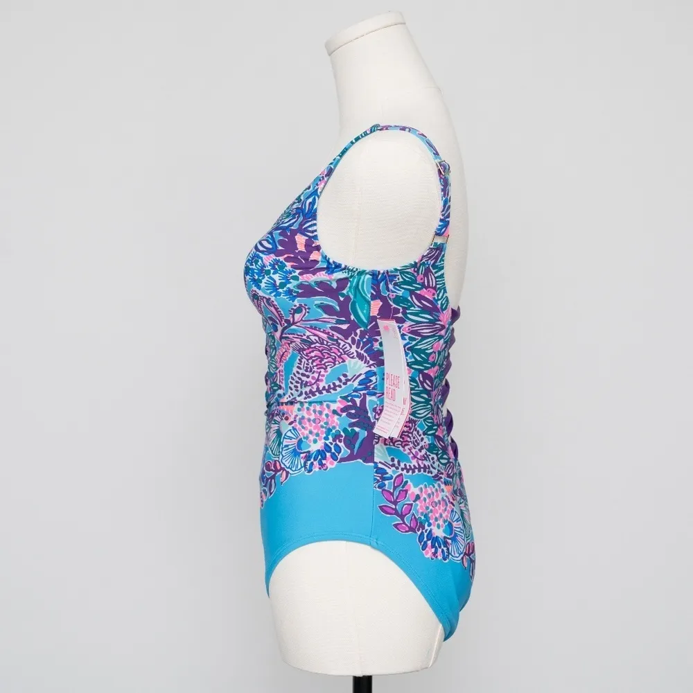 Lilly Pulitzer. Isle Twisted One Piece Swimsuit. - Image 7