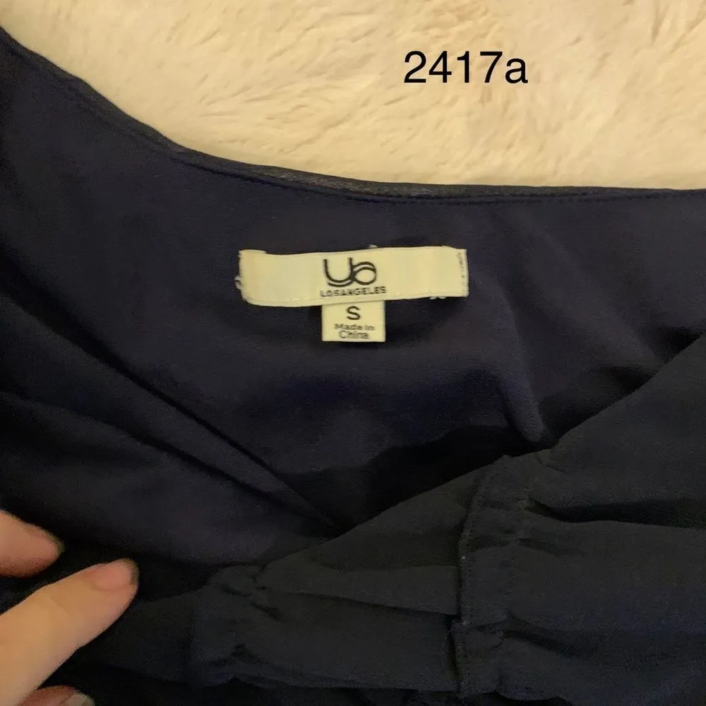 CDT) YA Women's Size‎ Small S black one shoulder dress juniors sexy - Image 4