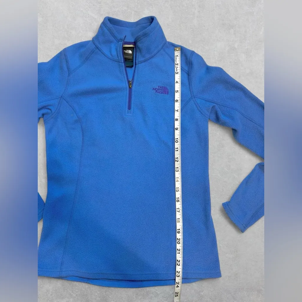 The North Face Quarter-Zip Fleece Pullover – Women’s Blue - Image 5