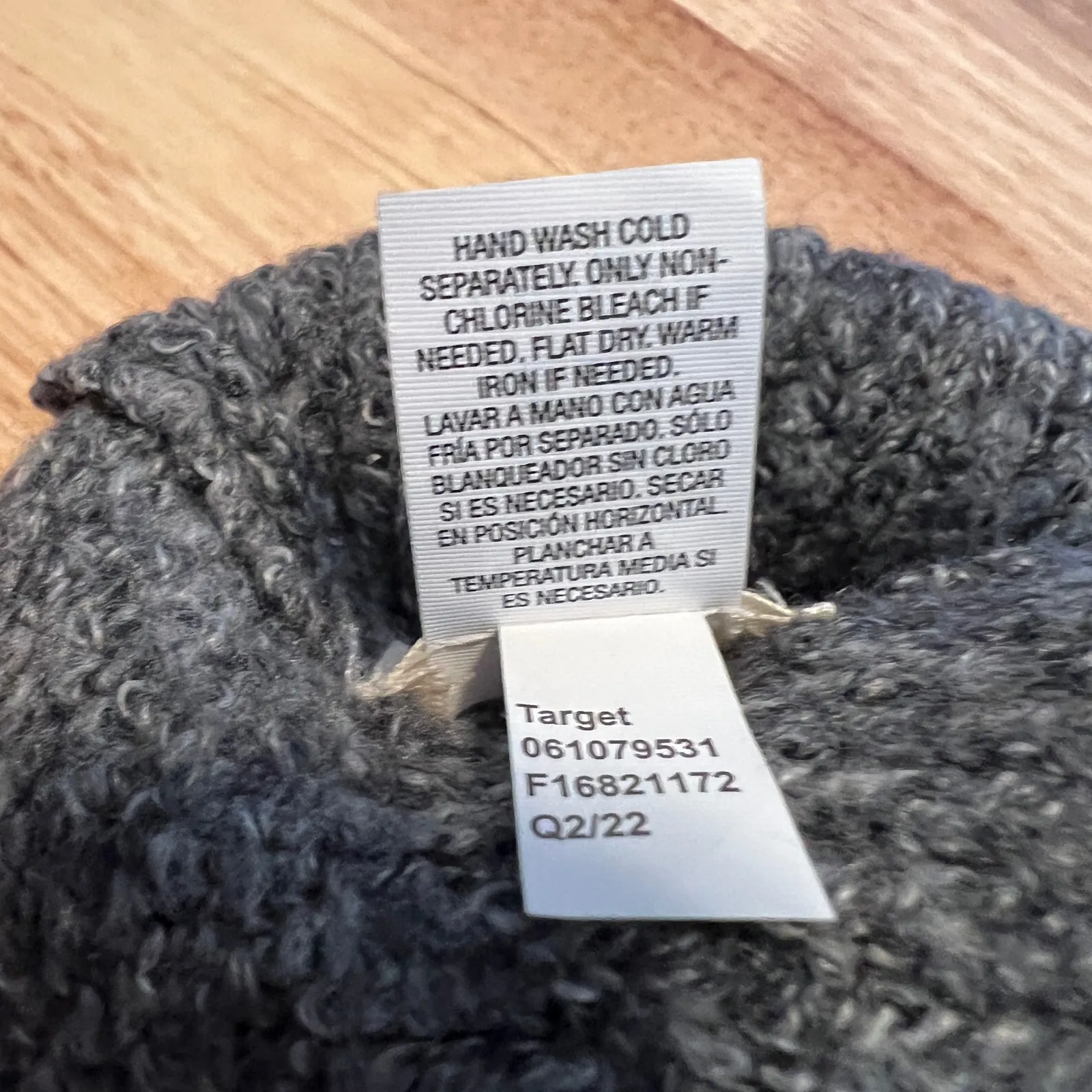 Universal Thread Women's Dark Gray Knit Snood - One Size - NWT - Image 6