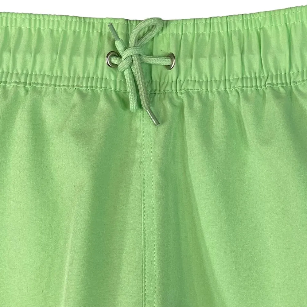 Kyodan Swim X-Large Board Shorts UPF 40 Quick Dry Elastic Waist Drawstring Green - Image 2