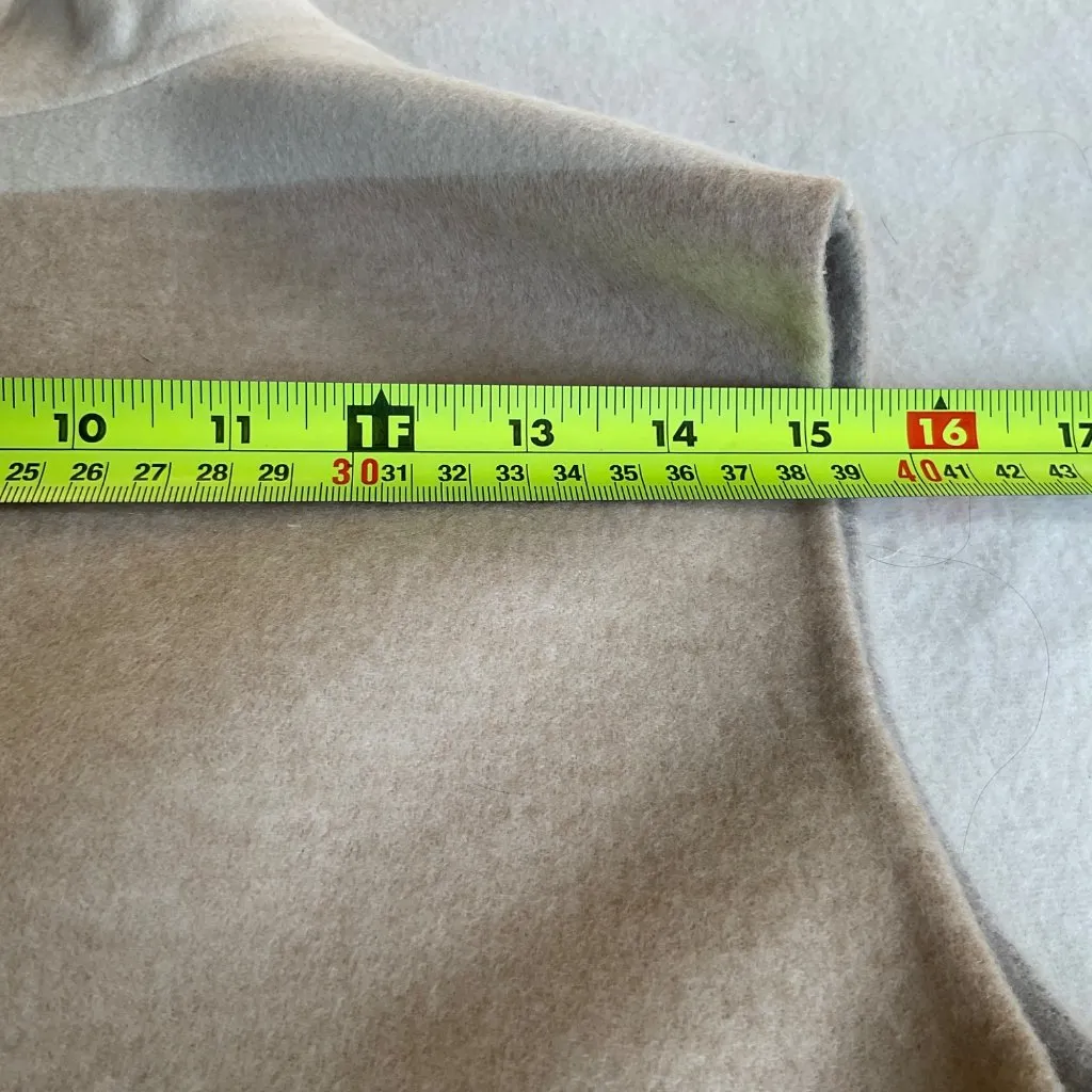 NWT Loro Piana 100% Cashmere Reversible multicolor Vest Italy made IT42 bust38 S - Image 8