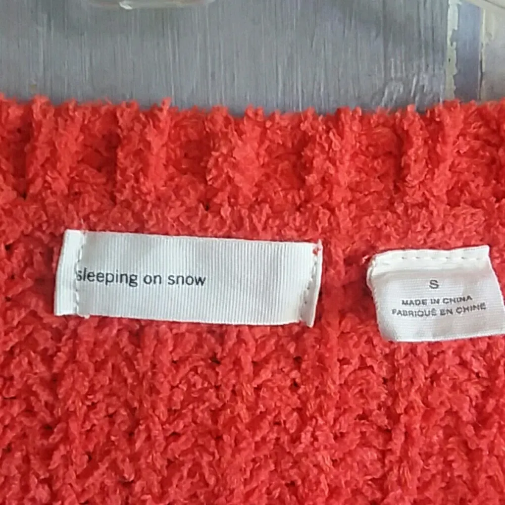 Anthropologie Sleeping On Snow Chenille Cable Knit - Image 3