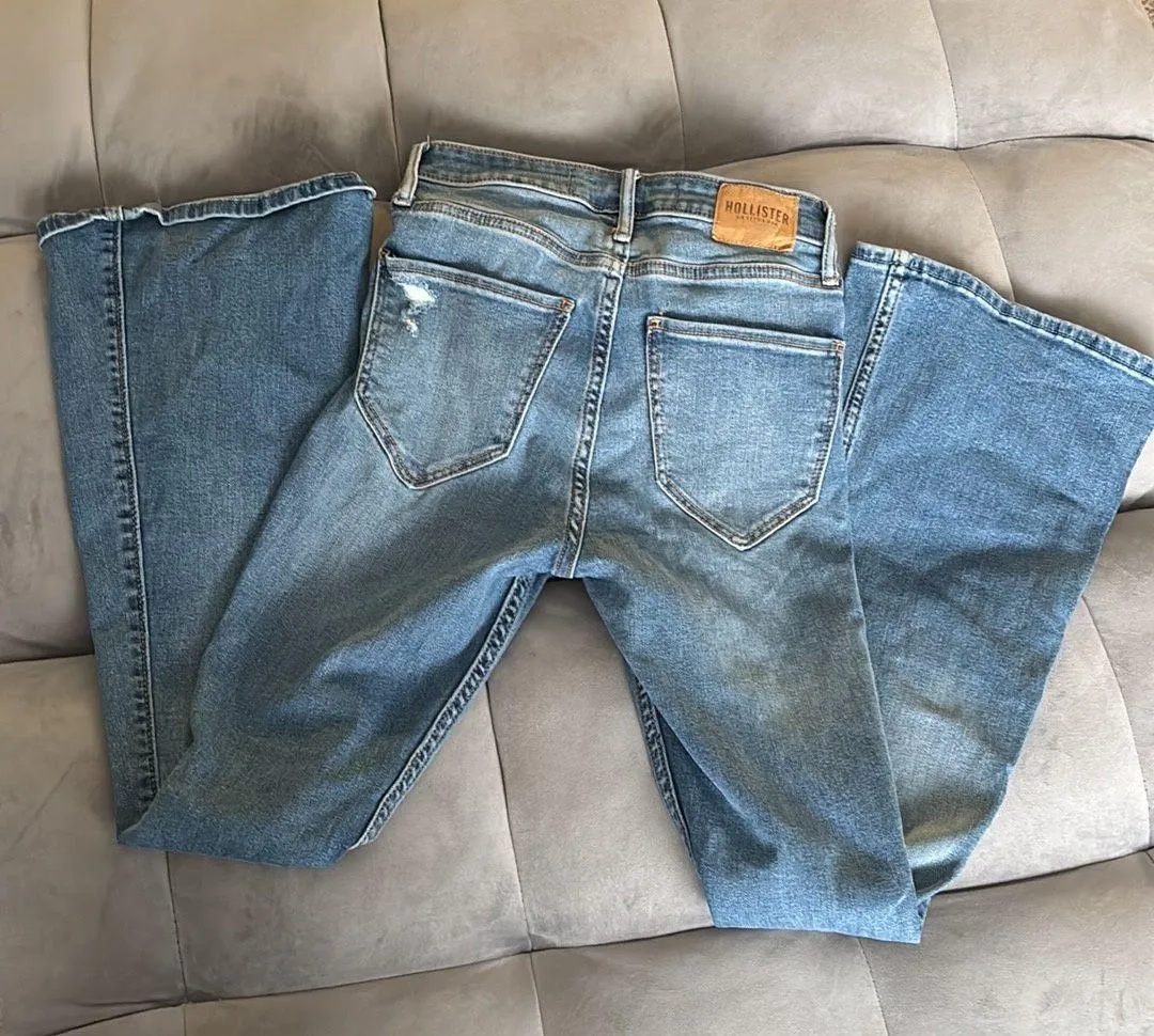 : High Rise Vintage Flare Jeans - Image 3