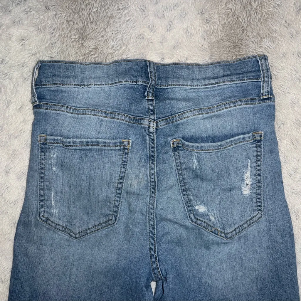 Sneak Peek Denim Flare Jeans Blue Size 28 - Image 7