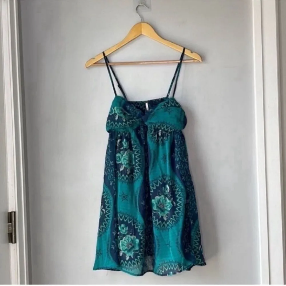 Free People Mermaid Eternal Spring Twist Baby Doll Dress - Image 3