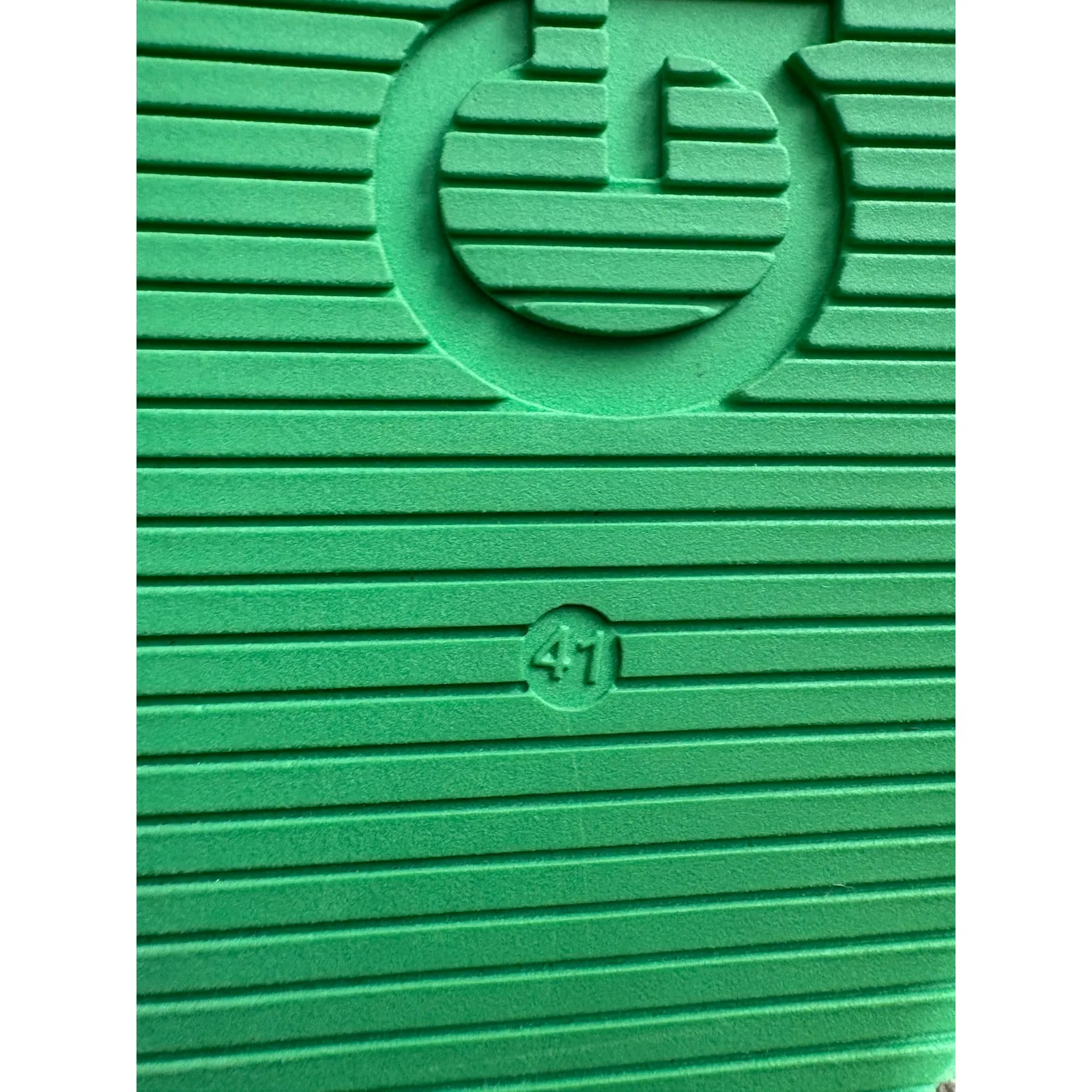 Ganni Vegea Slide Sandals‎ in Kelly Green Size 41 (US 9.5) - Image 8