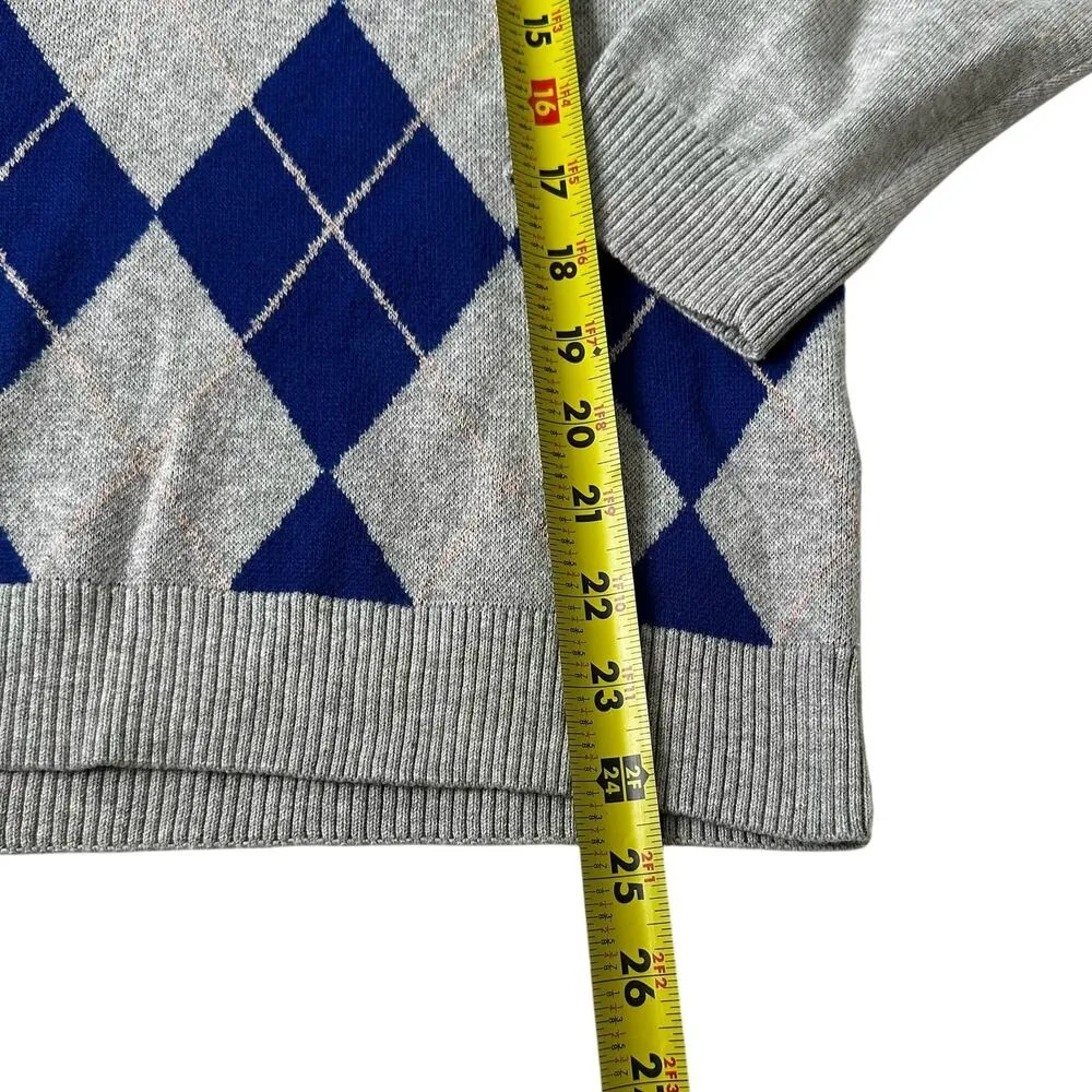 Charter Club Gray Knit Sweater Women Size Medium | 30-8 - Image 6