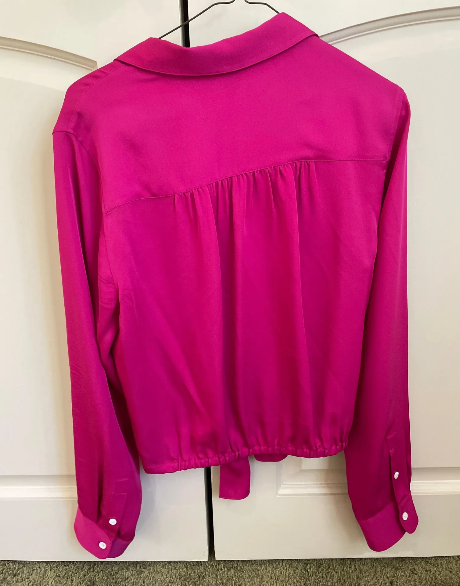 Theory Silk Top Button Down - Image 2