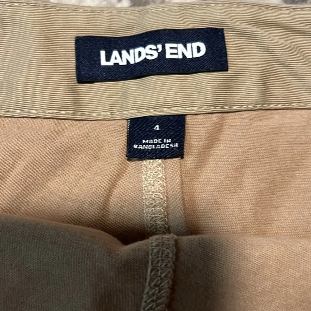 Lands'End  skirt. Khaki like new. - Image 2