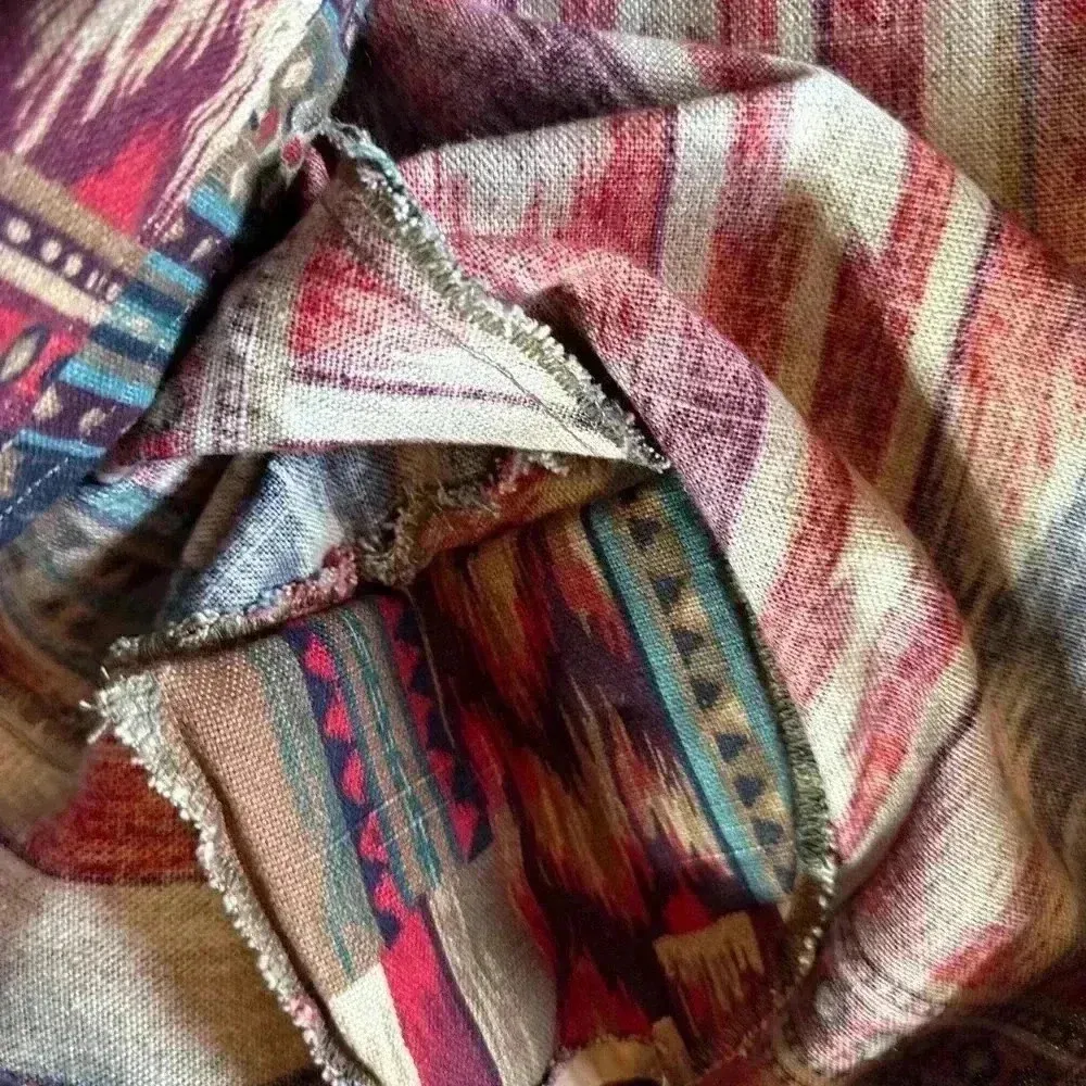 Very unique handmade western crop top and matching jacket set boho,festival - Image 5