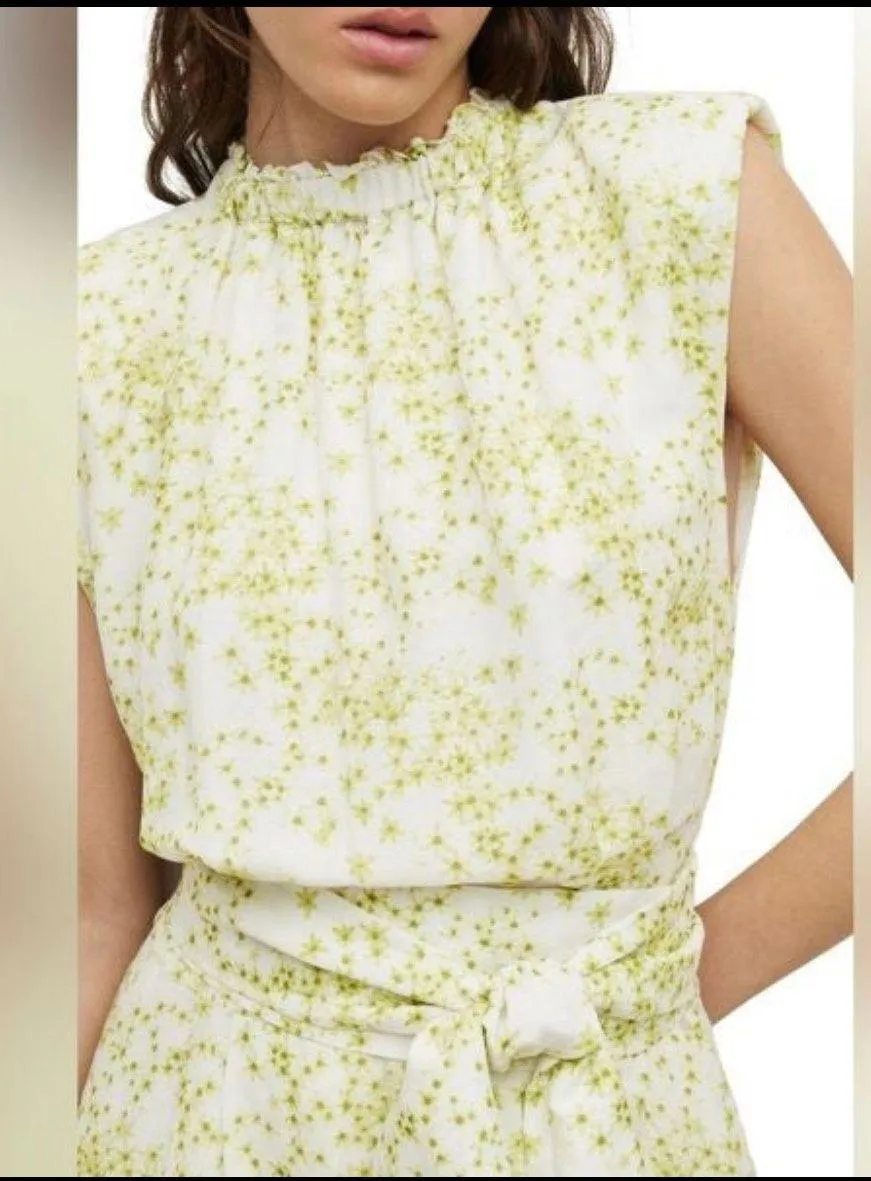 ALLSAINTS Rhys Amanzi Silk Blend Dress - Image 3