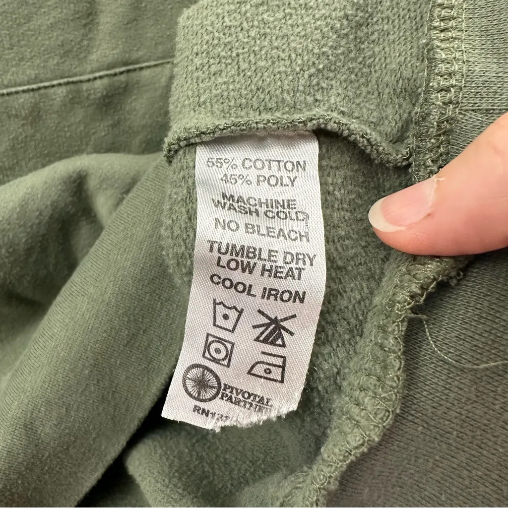 Realtree Outfitters Long‎ Sleeve Green Pink Hoodie Camo Gorpcore Women's Large - Image 5