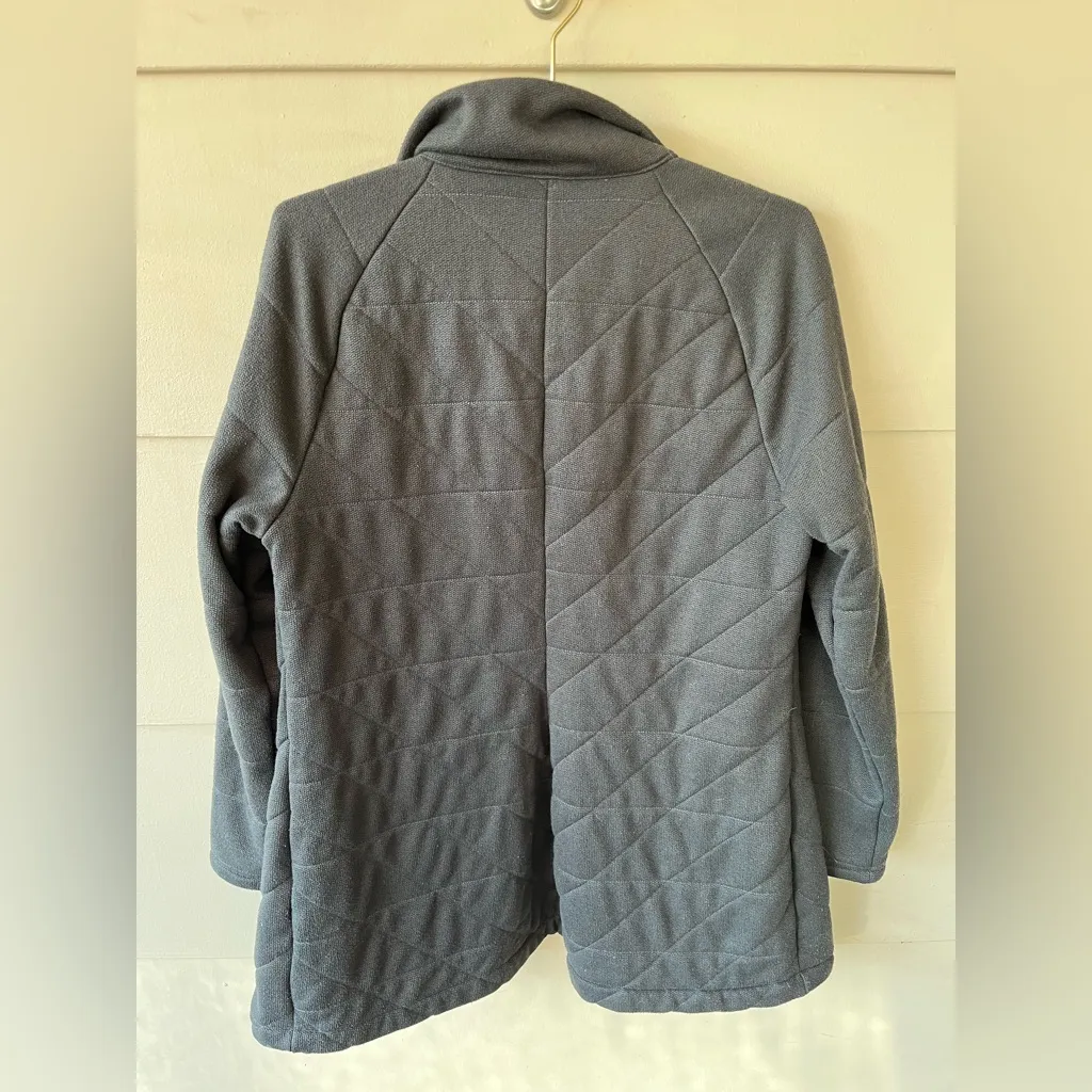 Northface Quilted Fleece Lined Jacket Womens Sz large - Image 2