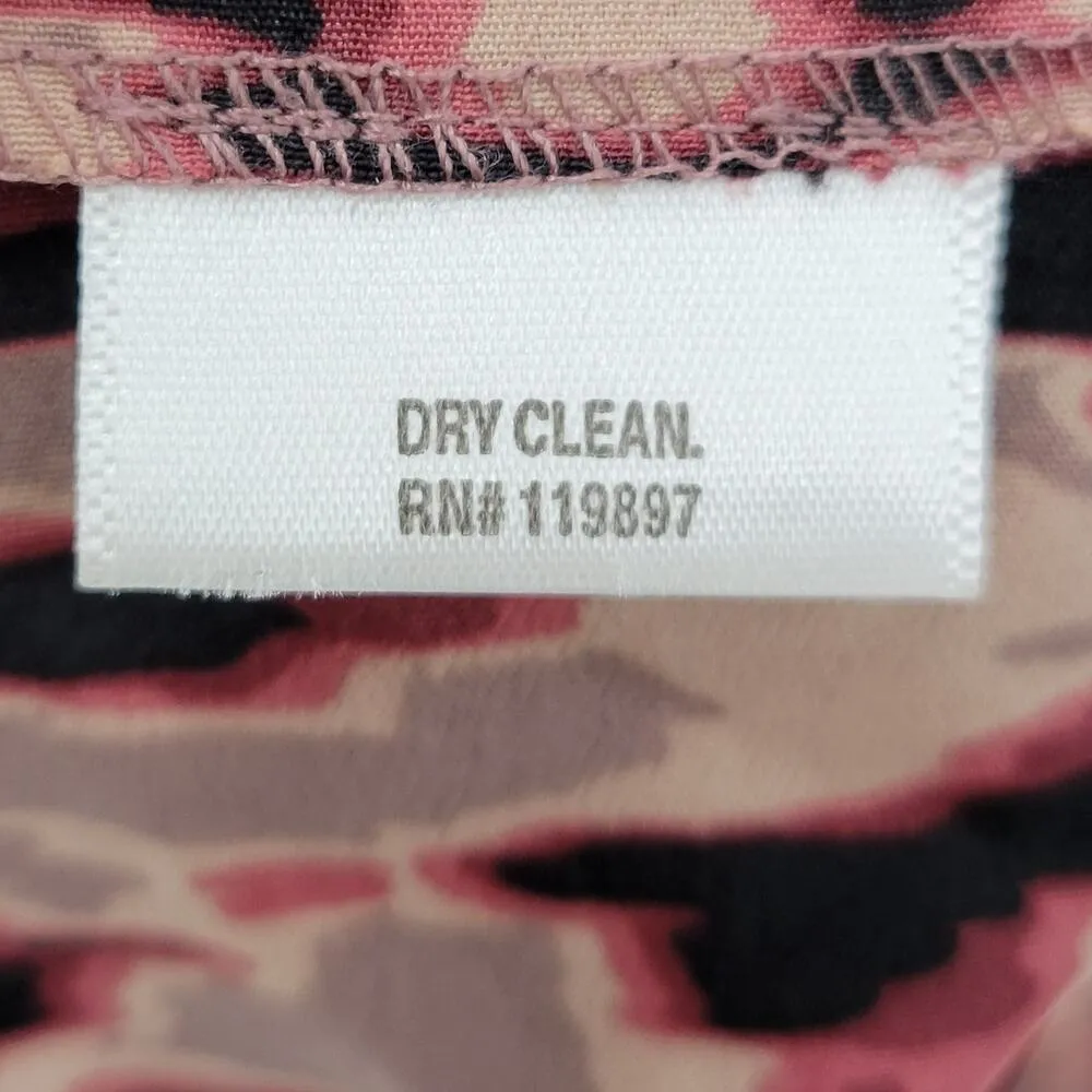 Bar III Floral Jumpsuit Womens XL Gypsy Pink Tan Watercolor Floral Racerback New - Image 6