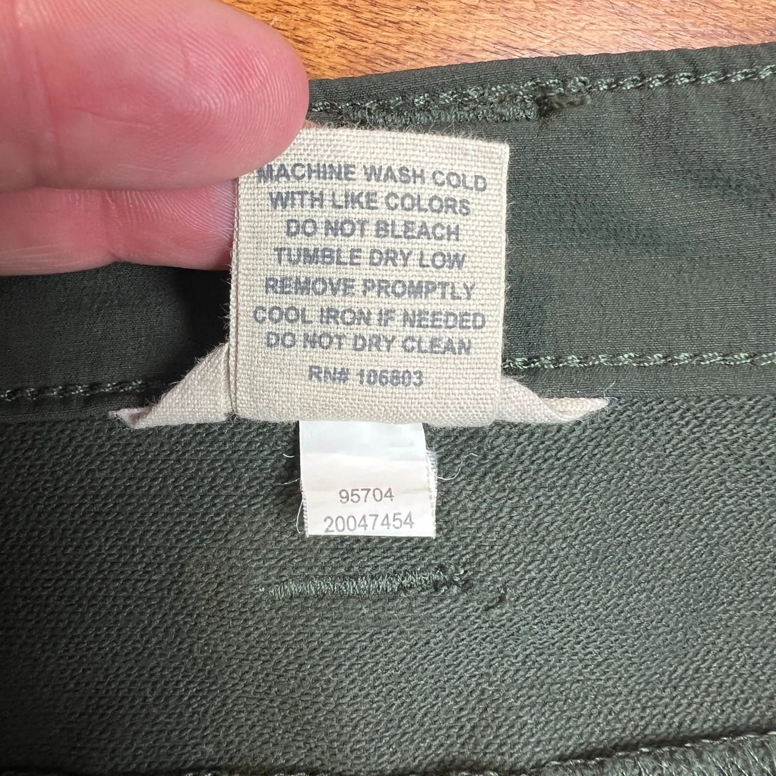 Duluth Trading Flexpedition Pants Womens 2x32 Green Bootcut Outdoor Hiking Nylon Size 2 - Image 9