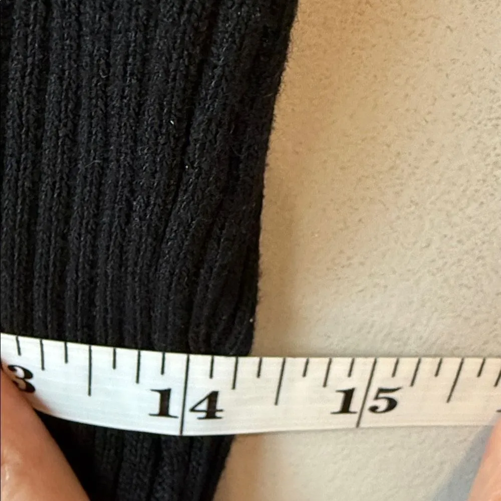 Nanette Lepore Midi Dress Sweater Lace Collar - Image 9