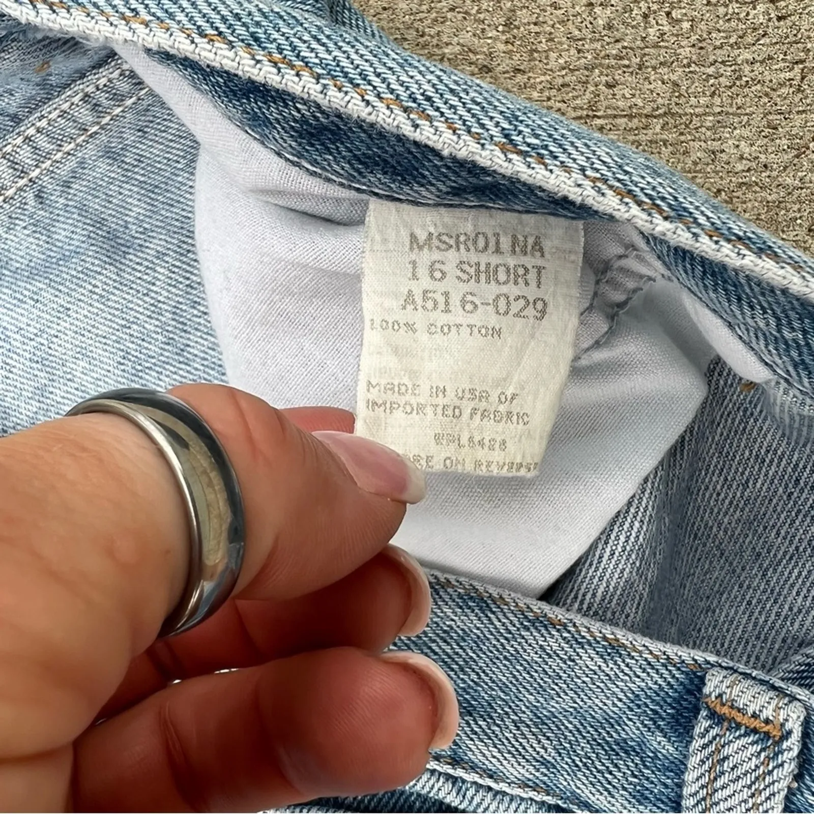 Vintage 90s wrangler Blues high rise relaxed fit taper ankle mom jeans 16 SHORT - Image 6