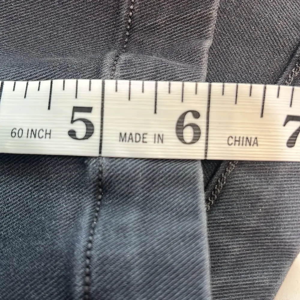 Spanx  twill stonewashed black shorts - Image 3