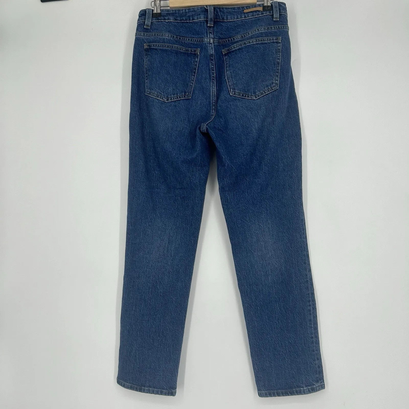 Soft Surroundings Ultimate Vintage Denim Girlfriend Jeans Straight Leg Size 6 - Image 5