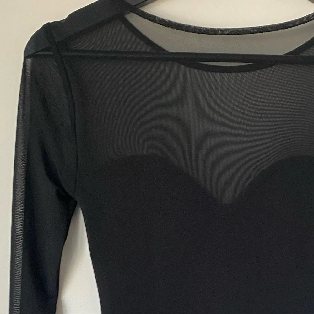 Urban Outfitters Silence + Noise Black Sheer Dress Size XS - Image 6