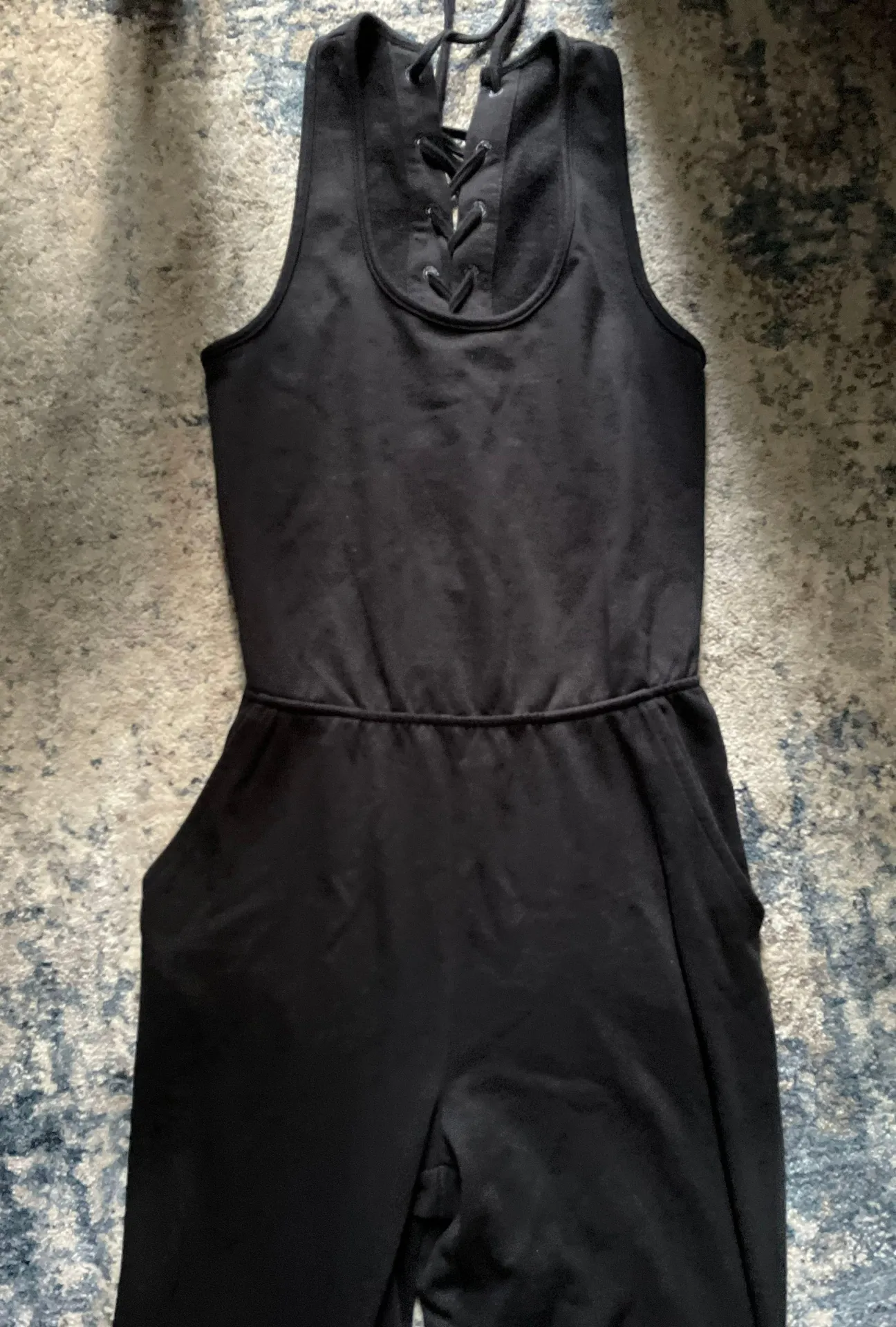 Material Girl Black Jump Suit - Image 2