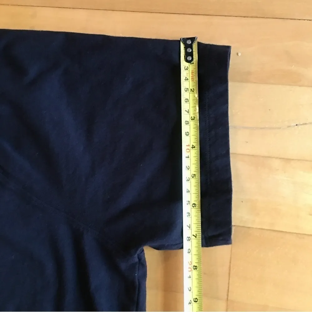 Calvin Klein Jeans Ruffled Hem Tee, Black, Size XL - Image 12