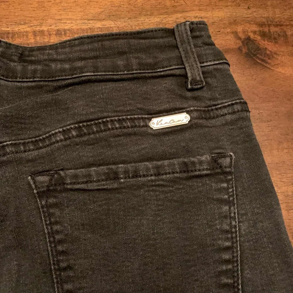 Kancan Jeans Skinny Distressed Women's W11 29 Black - Image 5