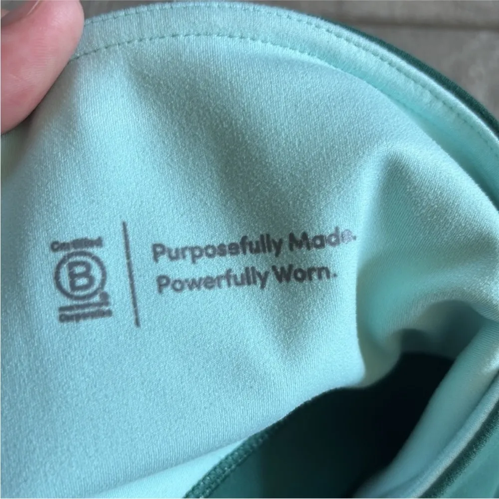 Athleta Size XXS Elation Asym 7/8 High Rise Legging in Powervita Green. - Image 5