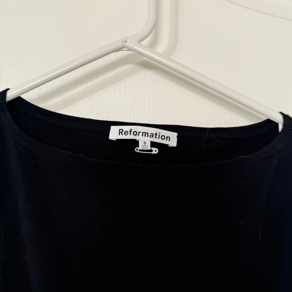 Reformation Mayve Knit Dress Size Small - Image 4