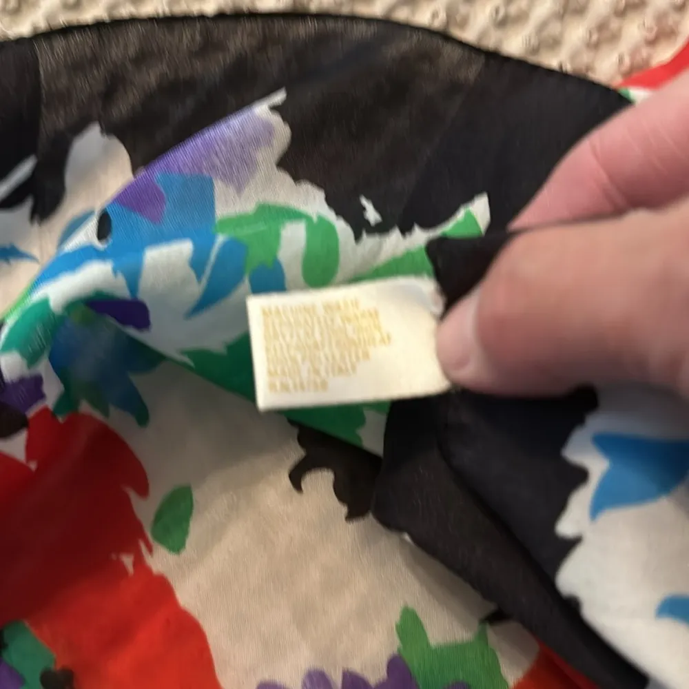 Silken by Berkshire vintage scarf Green - Image 3