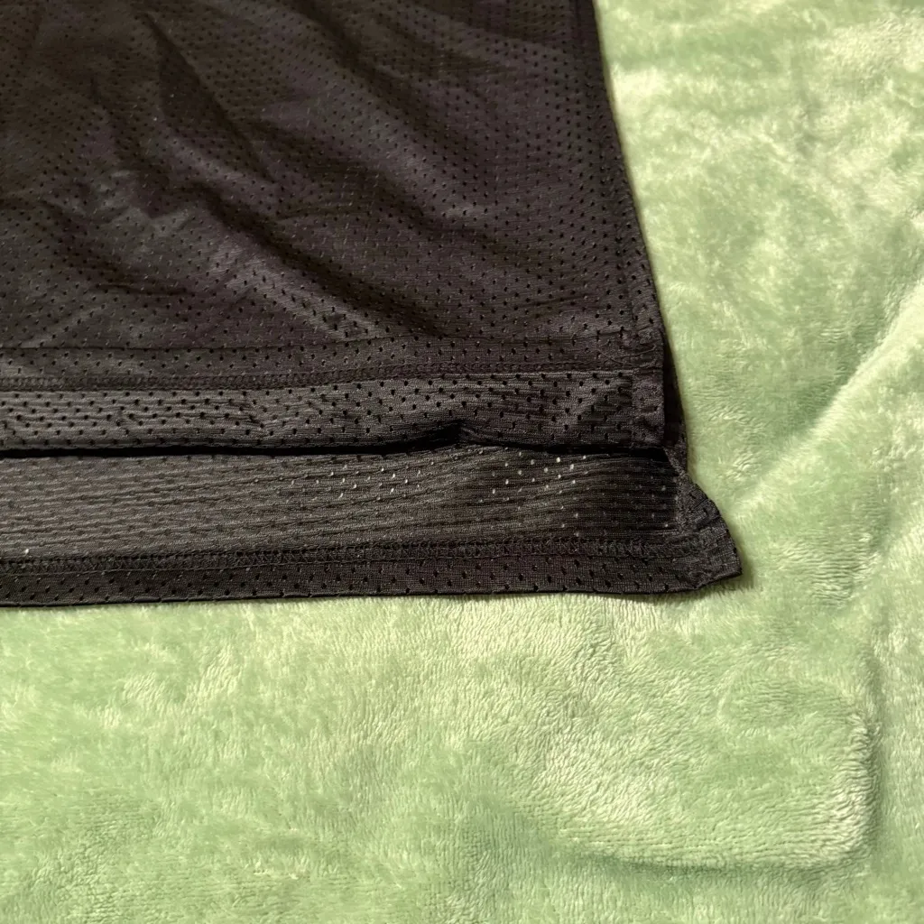 Augusta Cheerleader Mesh Jersey Black Neon Green -M - Image 4