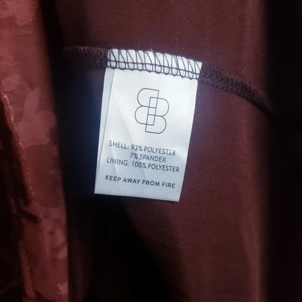 Everley Velvet Maxi Dress Flutter Sleeve New Without Tags - Image 10