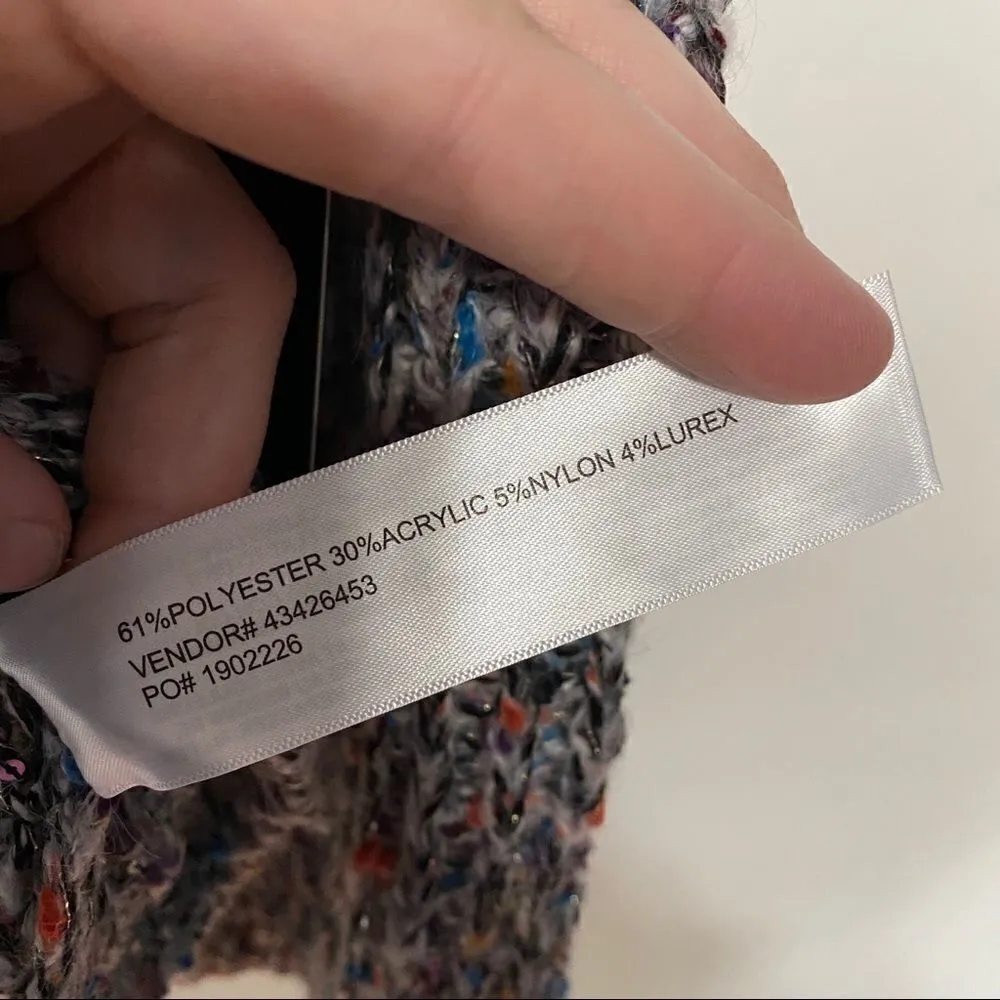 NWT Broadway 38 multi colored Sweater XL - Image 5